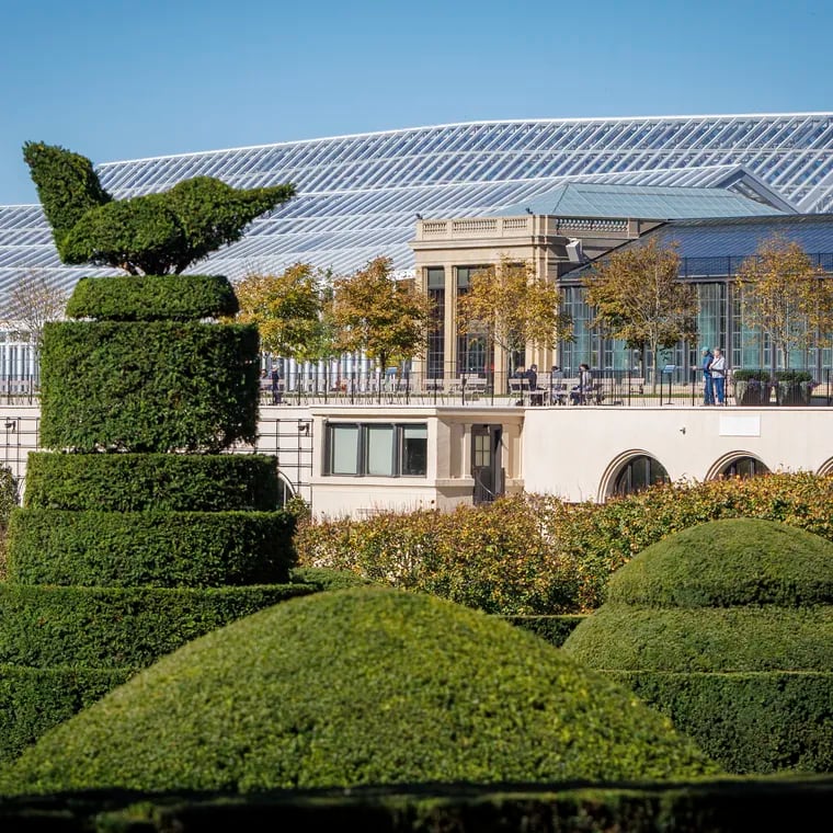 Longwood Gardens has just completed a dazzling new conservatory to house its collection of Mediterranean plants. Designed by Weiss/Manfredi, the white steel structure is a modernist counterpoint to Longwood's traditional classical architecture.