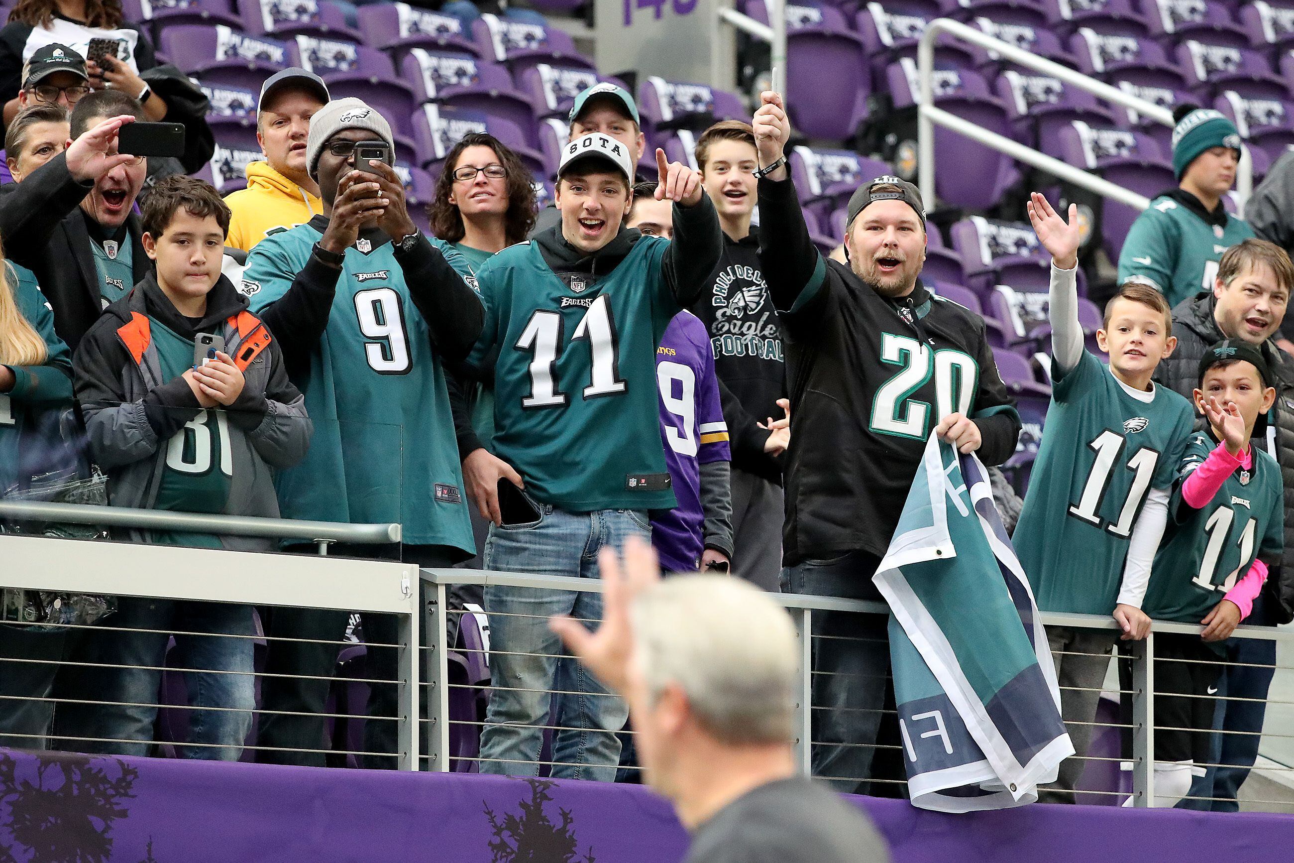 Garrett Jenkins, 11, of Mertztown, Pa., throws a snowball in the parking  lot of Lincoln Financial Field before an NFL football game between the  Philadelphia Eagles and the Minnesota Vikings, Tuesday, Dec.