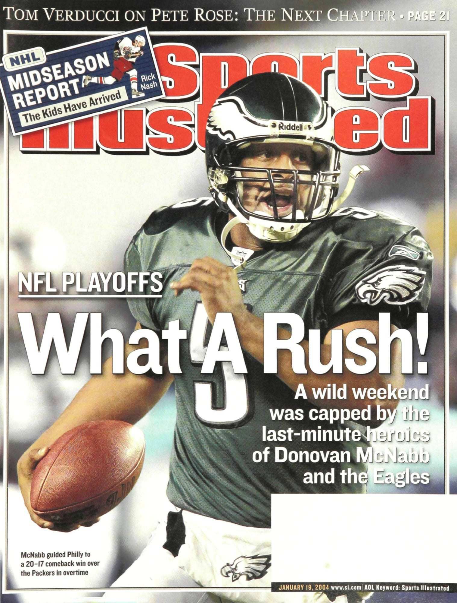 Monday Night Football Sports Illustrated Cover by Sports Illustrated