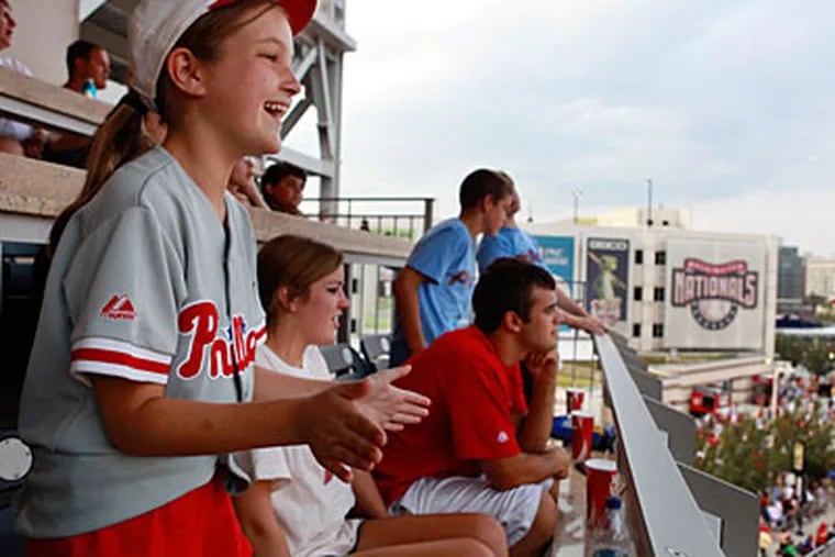 "Forget you, Philly. This is our park, this is our town," Nats chief operating officer Andy Feffer said. (Jacquelyn Martin/AP file photo)