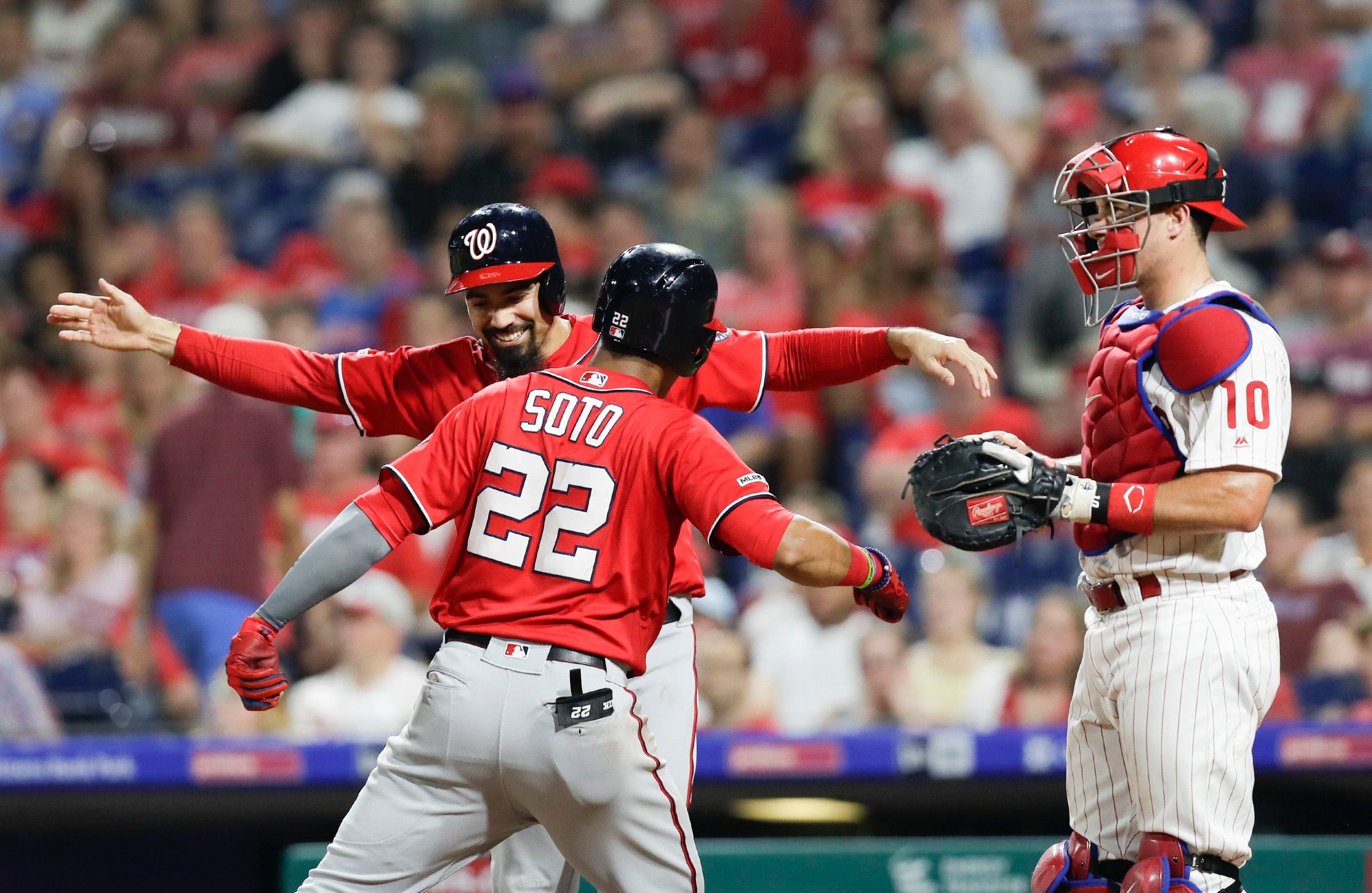 22 Juan Soto Washington Nationals Majestic 2019 World Series
