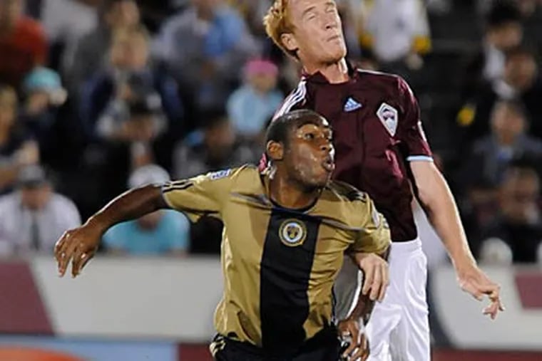 Amobi Okugo's patience has paid off as he has become a major contributor for the Union. (Matt McClain/AP Photo)