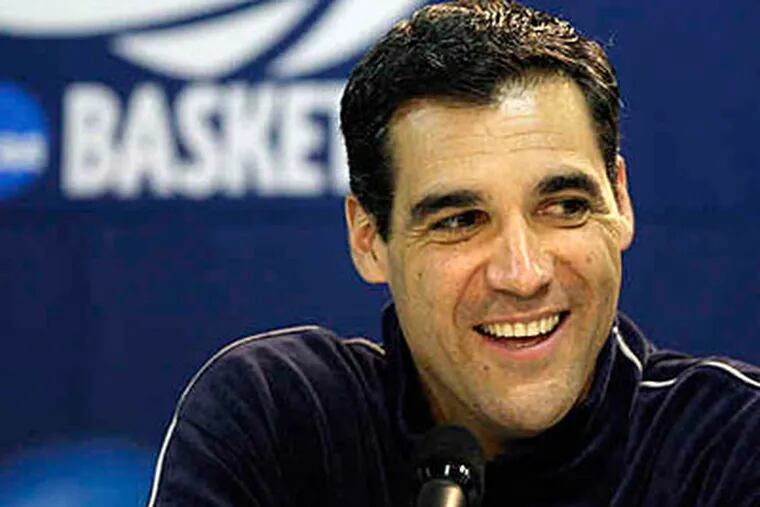 Villanova men's basketball coach Jay Wright added Raphael Chillious to his staff. (File Photo)