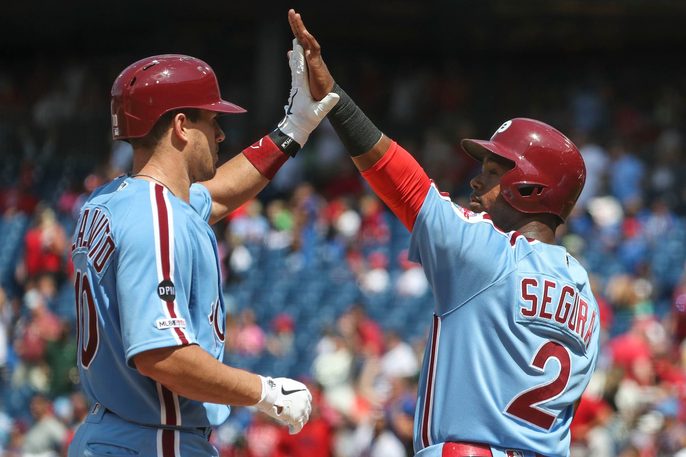 J.T. Realmuto falls just short of cycle as Phillies tie Nationals