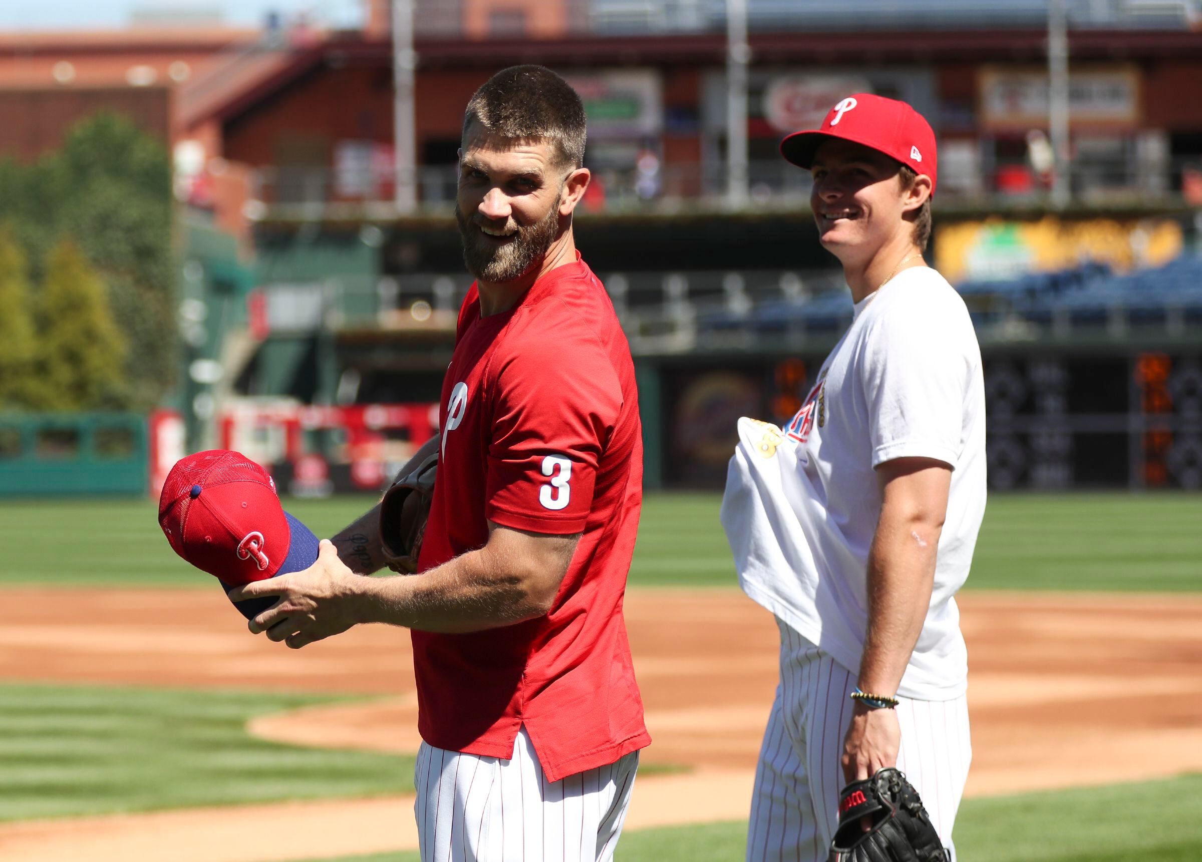 New Angels OF Mickey Moniak has broken finger but could return