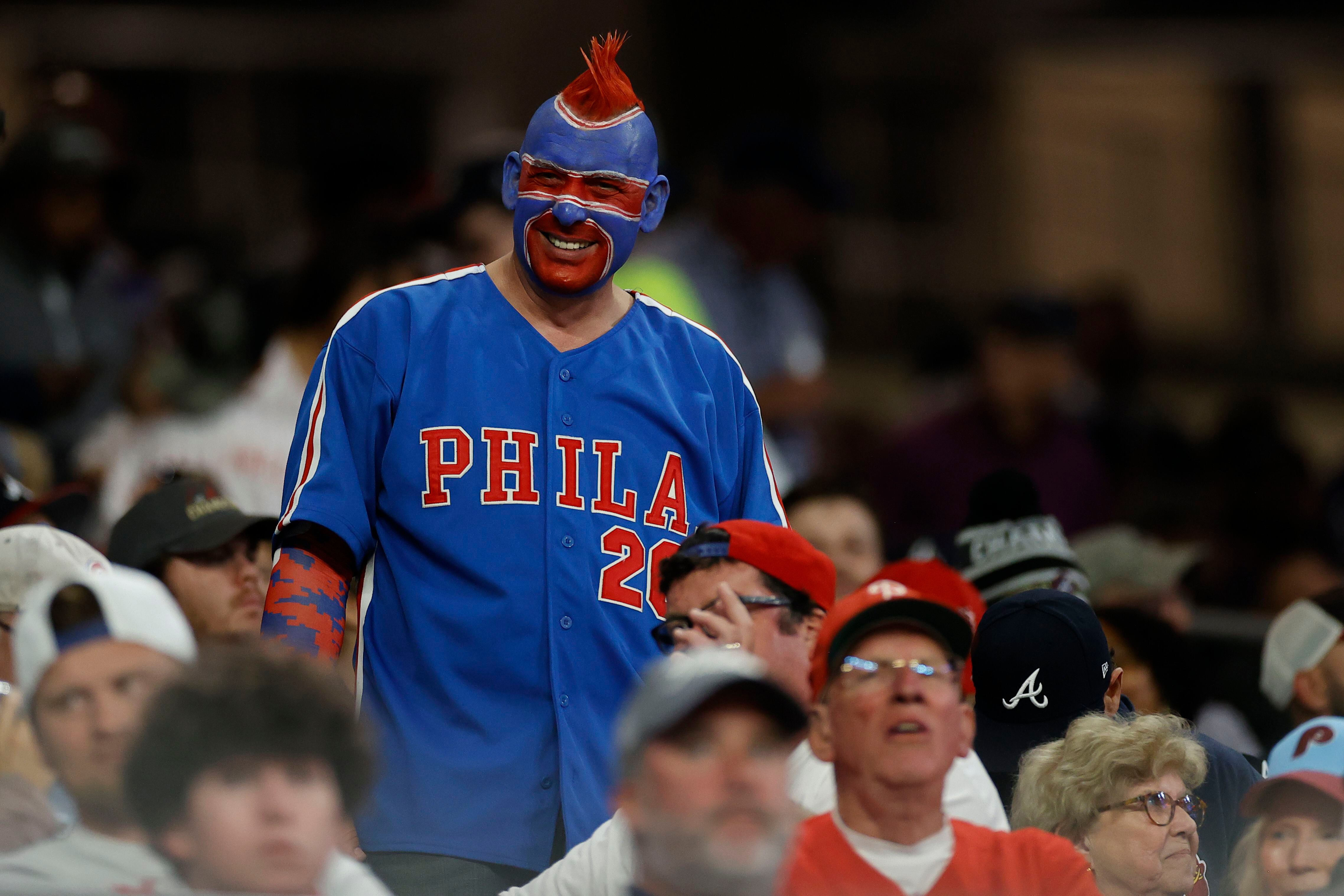 Phillies pounded to death by Braves while wearing ridiculous uniforms that  would have been kind of fun, I guess, if not for the aforementioned  pounding: Braves 15, Phillies 7 - The Good Phight