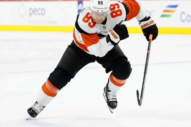 Cam Atkinson scored 36 goals in 143 games for the Flyers.