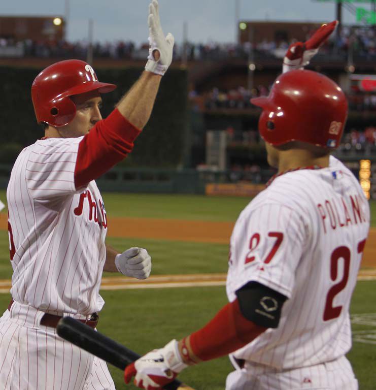 Inside the Phillies: Phillies' Raul Ibanez gets a postseason chance and  hits a home run