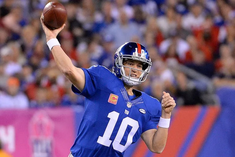 Giants Reinstate Eli Manning As Starter