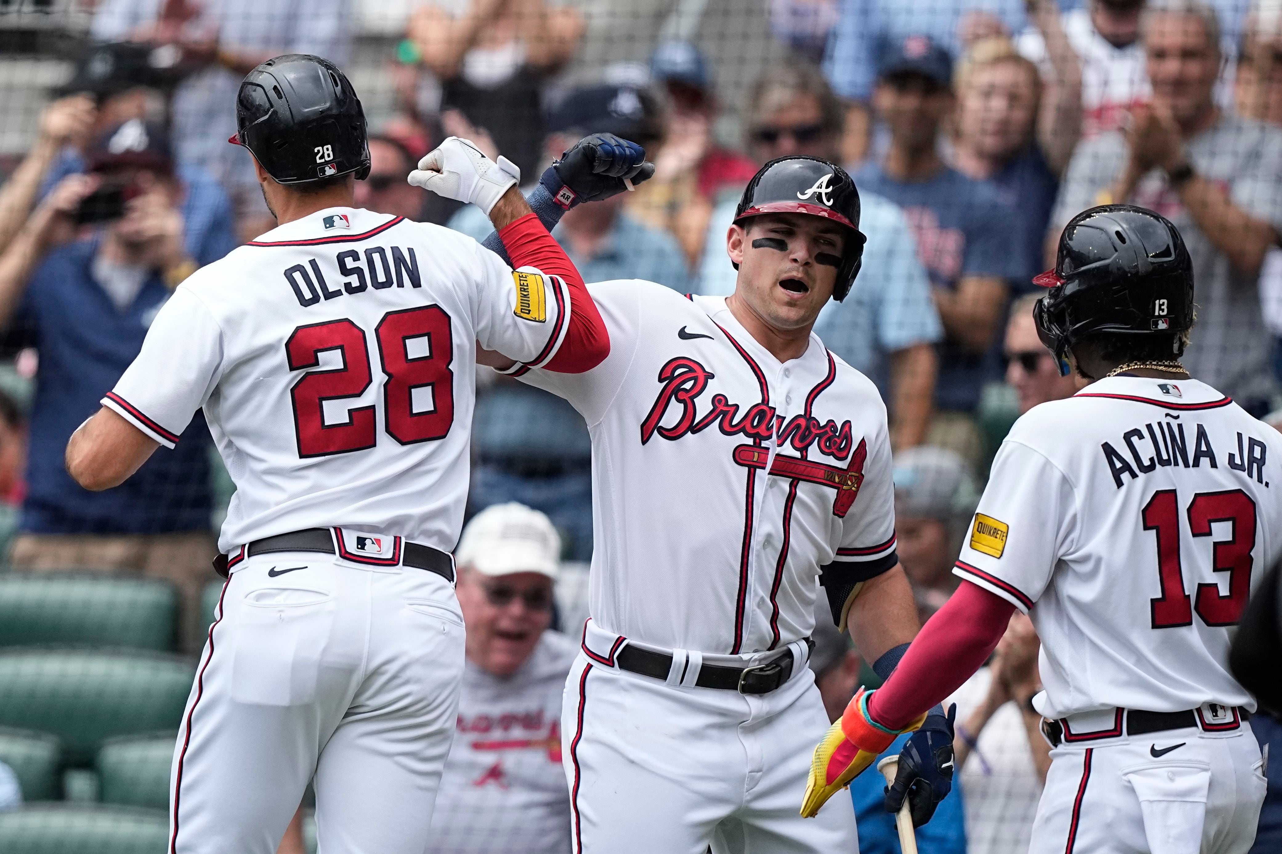 Braves strike out 15 times in loss to Padres