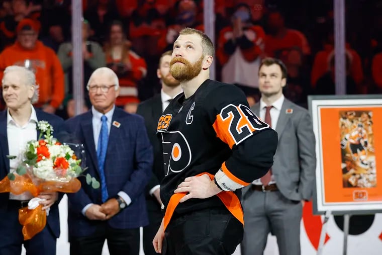 Current and former teammates of Claude Giroux reflect on his career