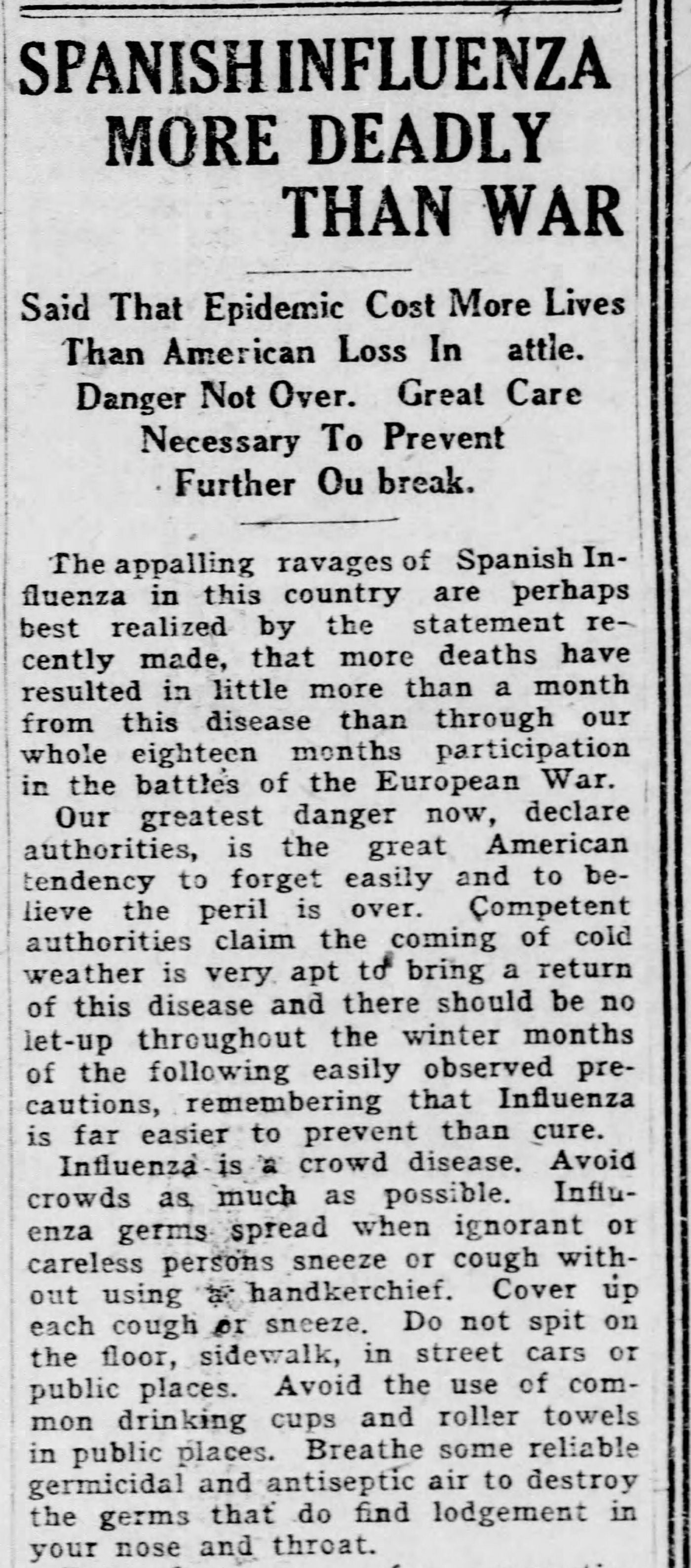 More than 12,000 Philadelphians died in the flu pandemic of 1918. My ...