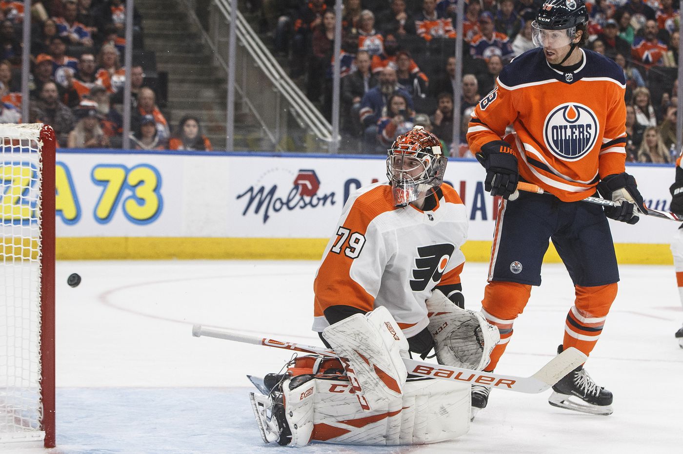 Carter Hart and the valuable lessons he learned from the Edmonton game