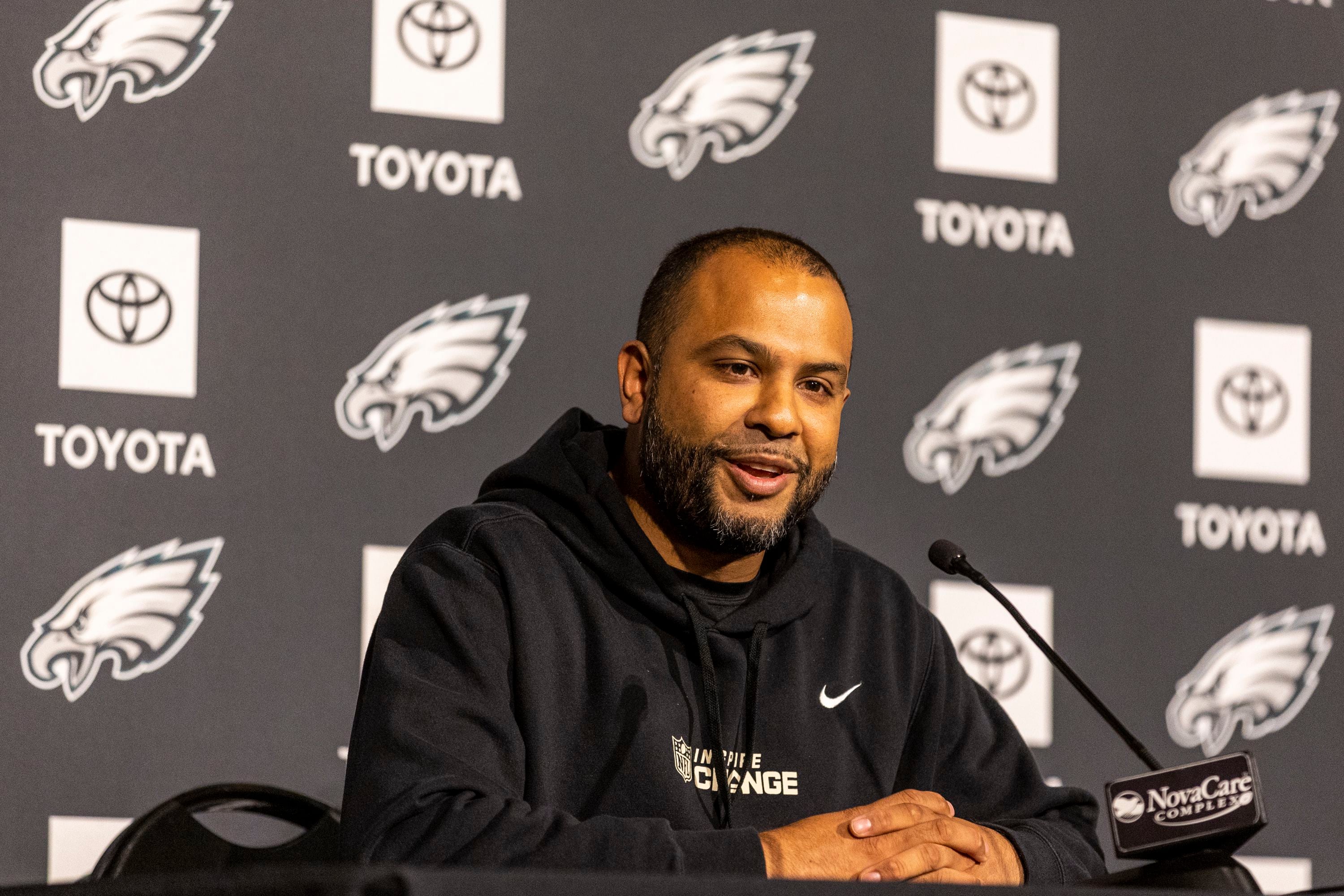 New Eagles defensive coordinator Sean Desai brings 'workman mentality' to  his job