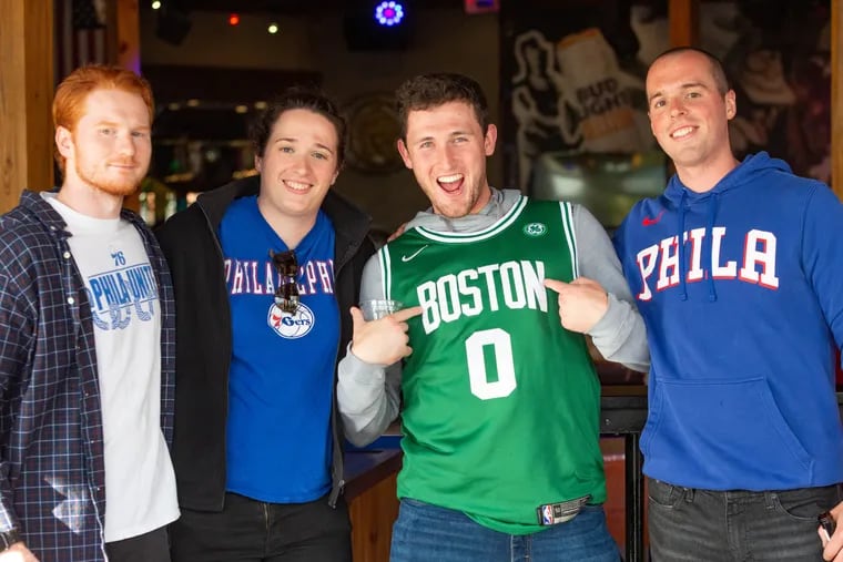 Philly sports fans united against Boston during rare schedule