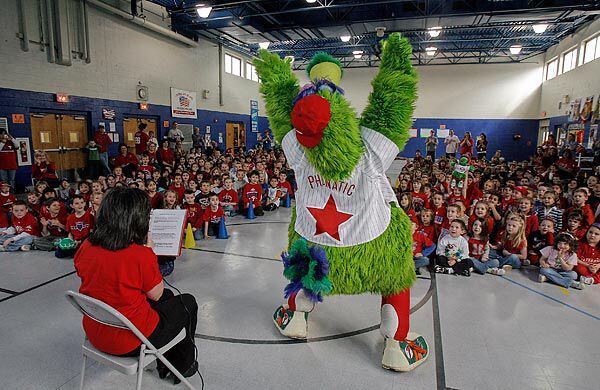 The Philadelphia Inquirer on Twitter: An eye-popping design from Phillie  Phanatic 