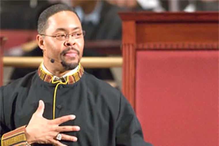 The Rev. Alyn Waller was chosen to lead Enon Baptist Tabernacle Chruch in 1994.