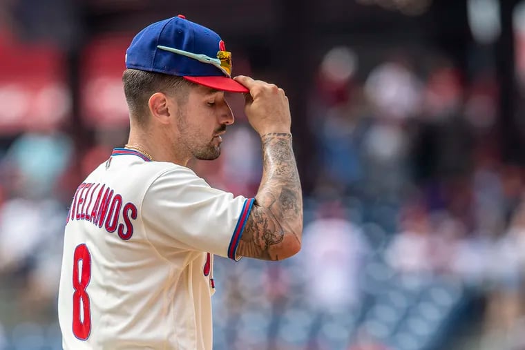 Nick Castellanos etches name in MLB history books as Phillies take down  Braves in NLDS