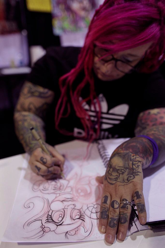 Tattoo artists a big draw at Convention Center