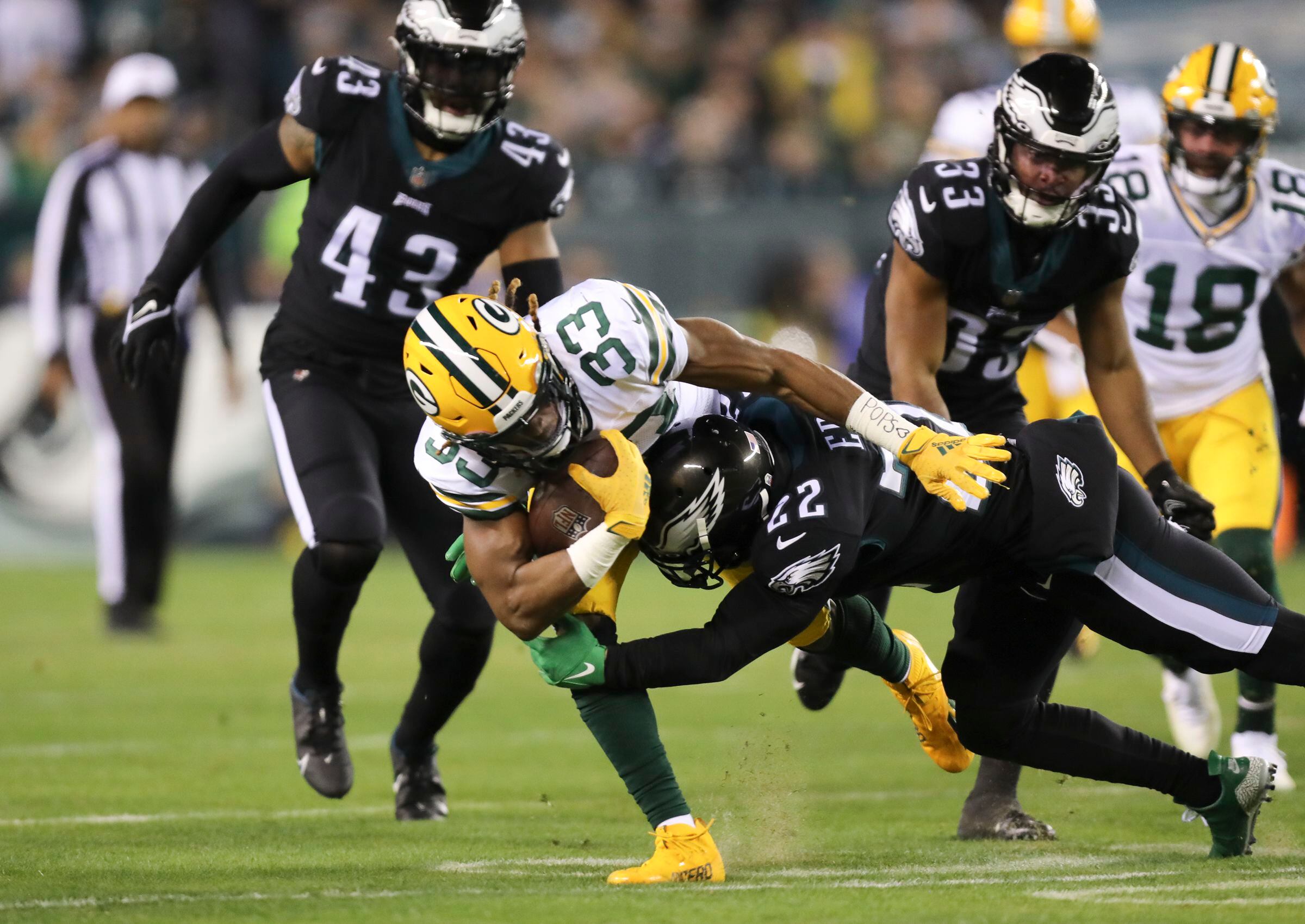 What Eagles' Jalen Hurts told Packers' Aaron Rodgers after Week 13 game 