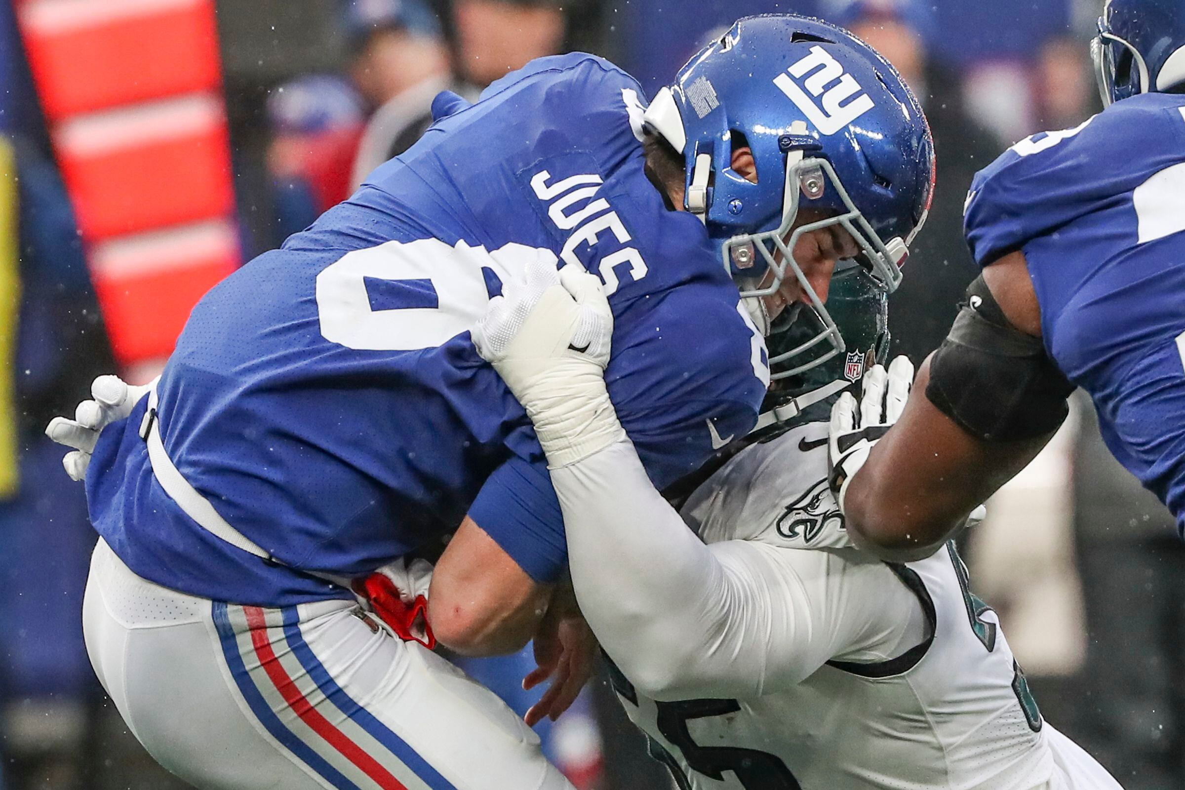 Giants' Darnay Holmes, Cor'Dale Flott talk competition for slot corner