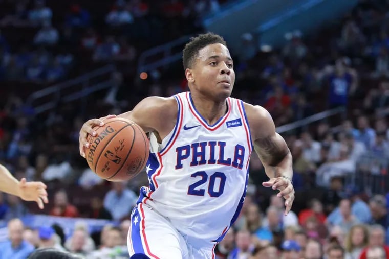 Markelle Fultz played in the preseason opener and then missed one game.