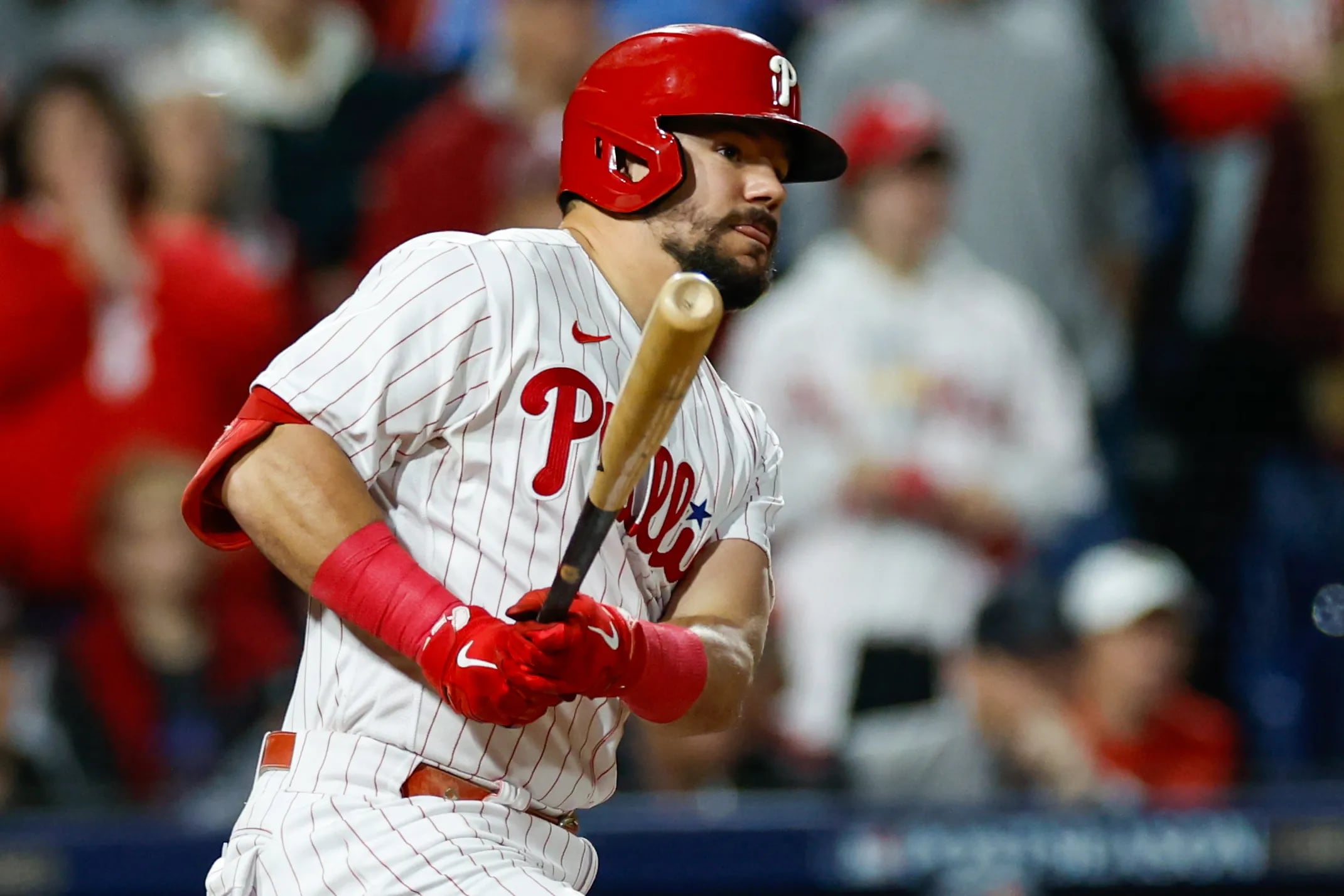 Superstar Bryce Harper Shows Up to NLDS Game 4 in Custom Philadelphia  Phillies Suit - Fastball