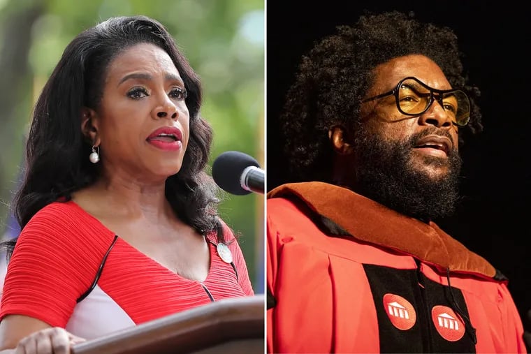 Philadelphia legends Questlove and Sheryl Lee Ralph have voiced their support for Kamala Harris as she seeks presidential office.