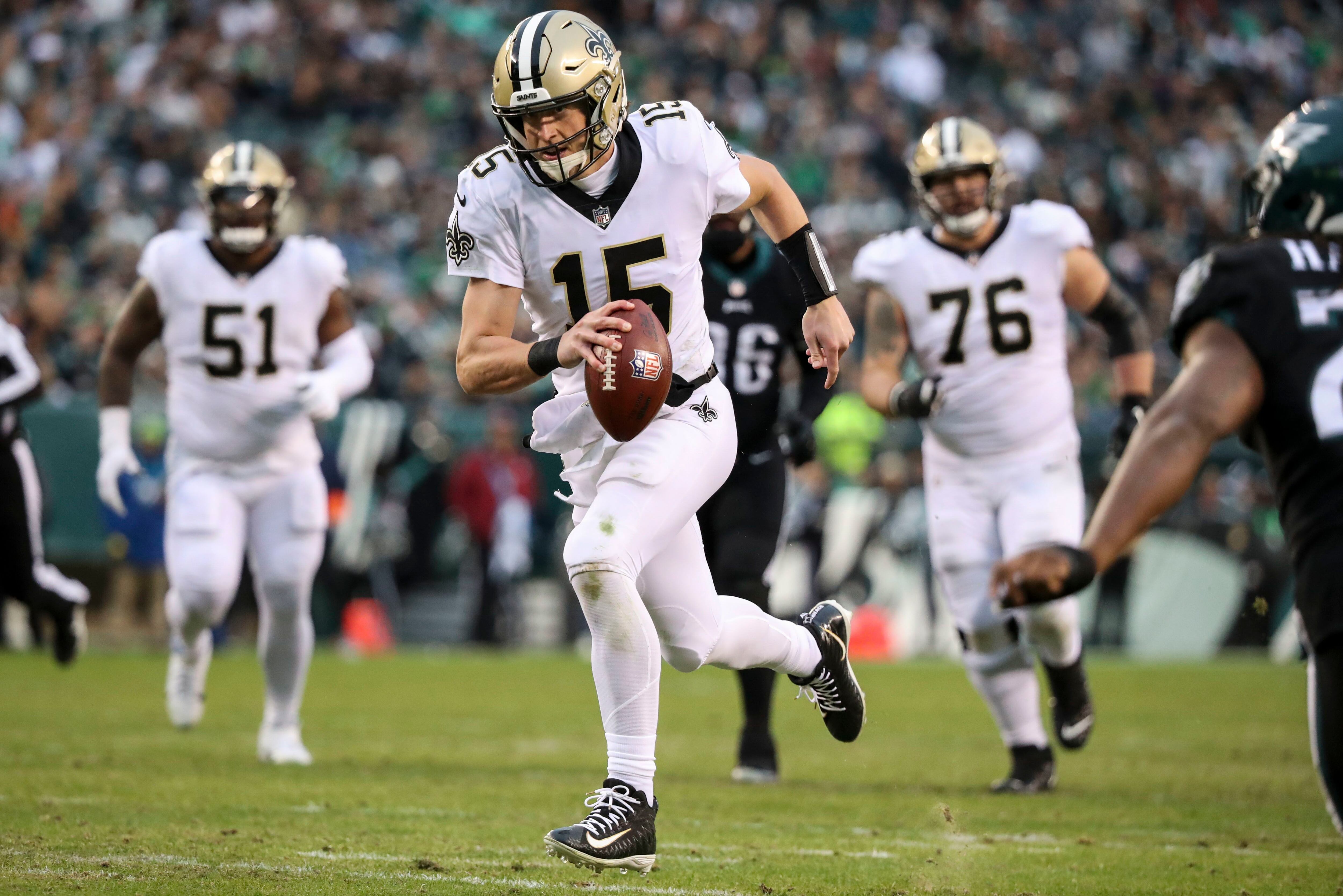 Jalen Hurts runs for 3 scores, Eagles beat Saints 40-29 - Seattle Sports