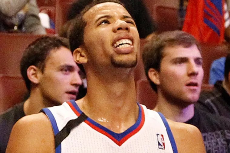 The Sixers' Michael Carter-Williams. (Ron Cortes/Staff Photographer)