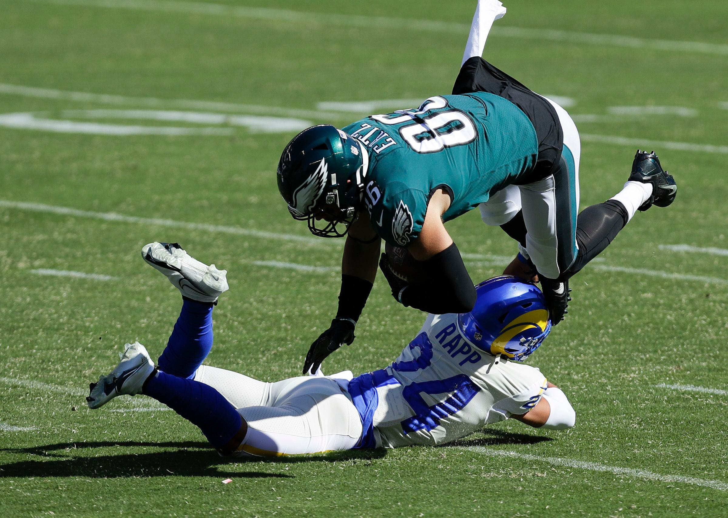 Grading Philadelphia Eagles after 37-19 loss to Los Angeles Rams in Week 2