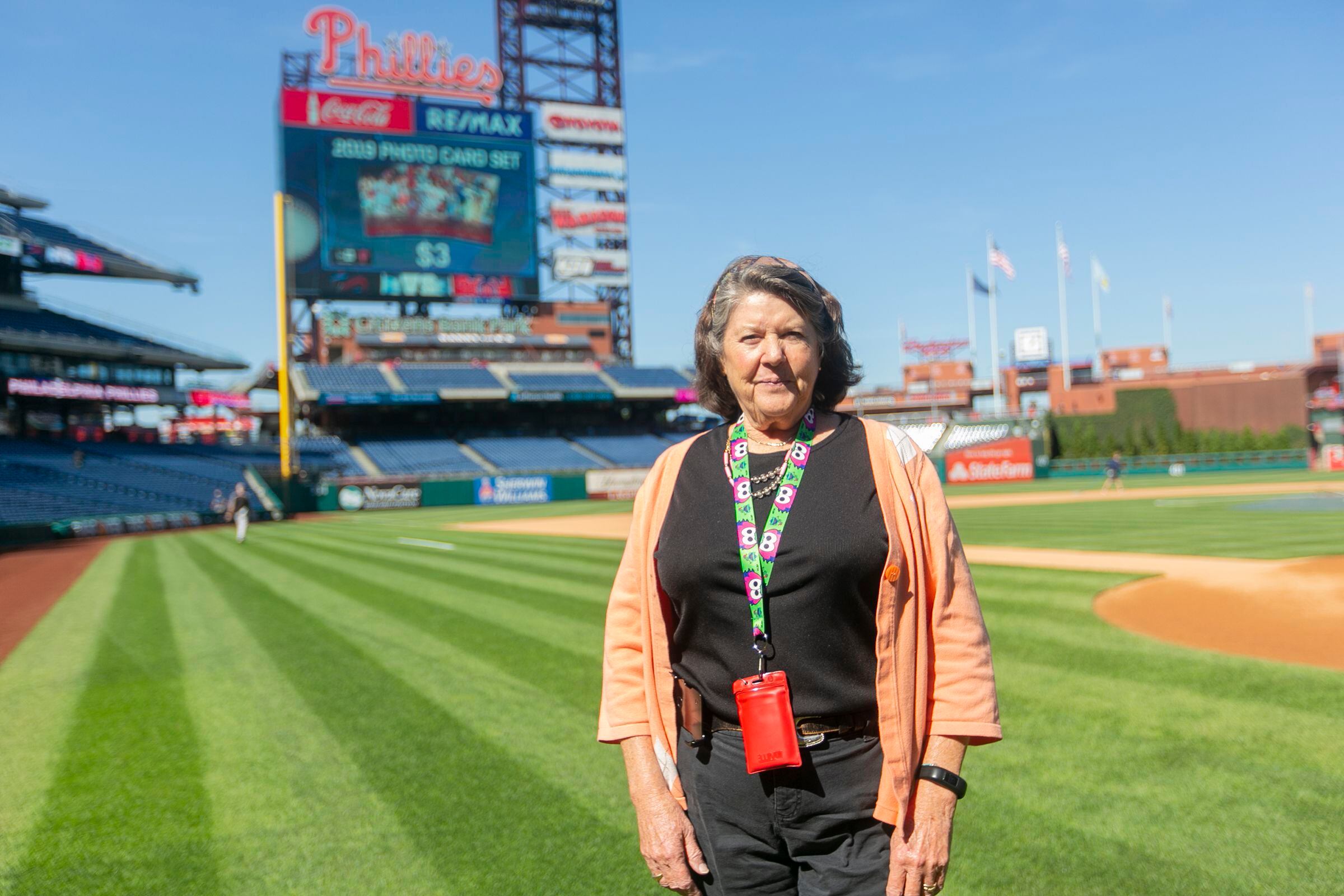 This retiring Phillies employee has seen it all  from racing ostriches  to skywalkers