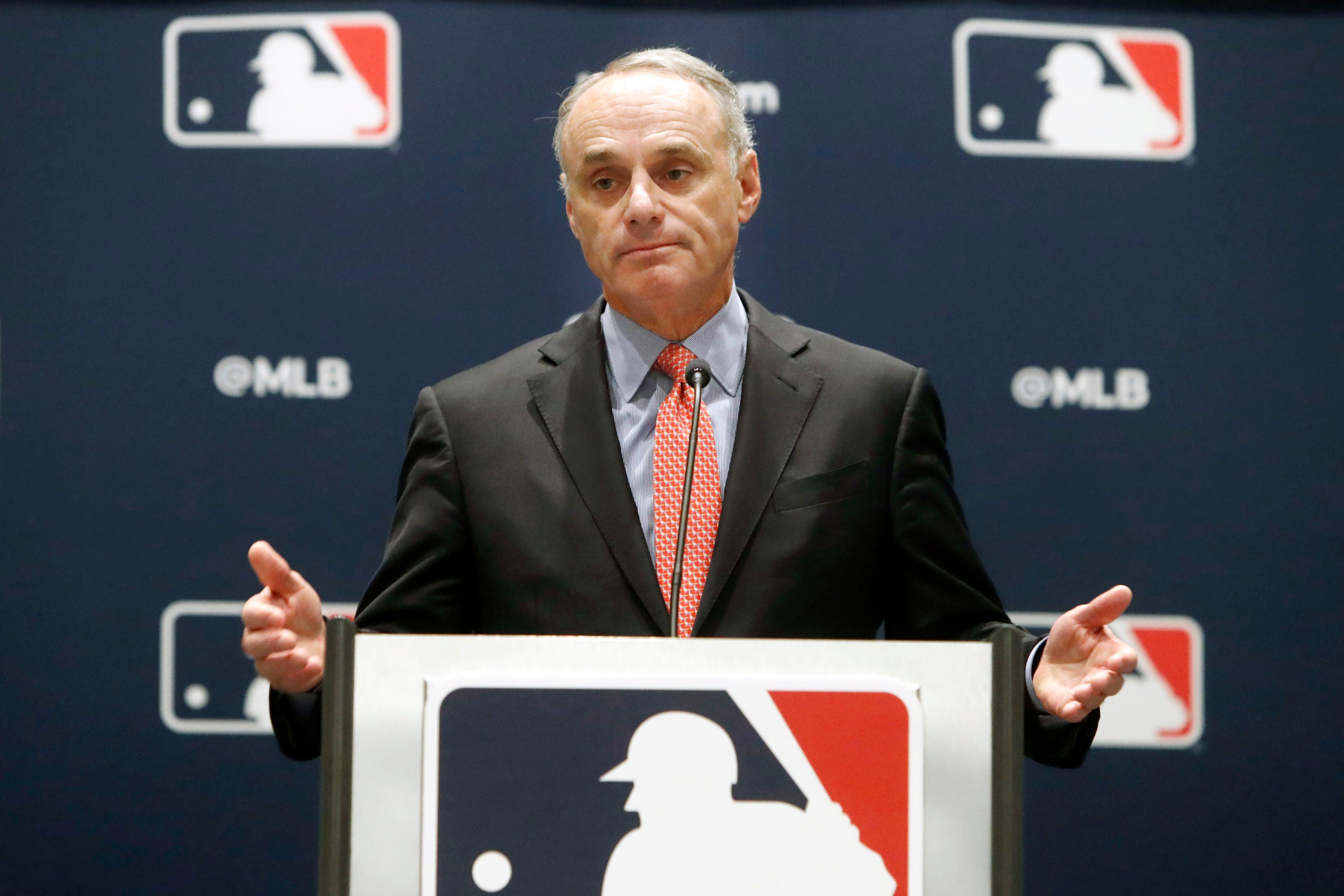 Rob Manfred: Sports betting directly on MLB broadcast coming