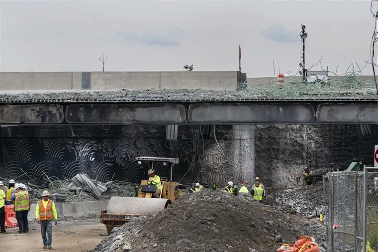 Truck fire that caused I-95 bridge collapse started with unsecured gasoline hatch – The Philadelphia Inquirer