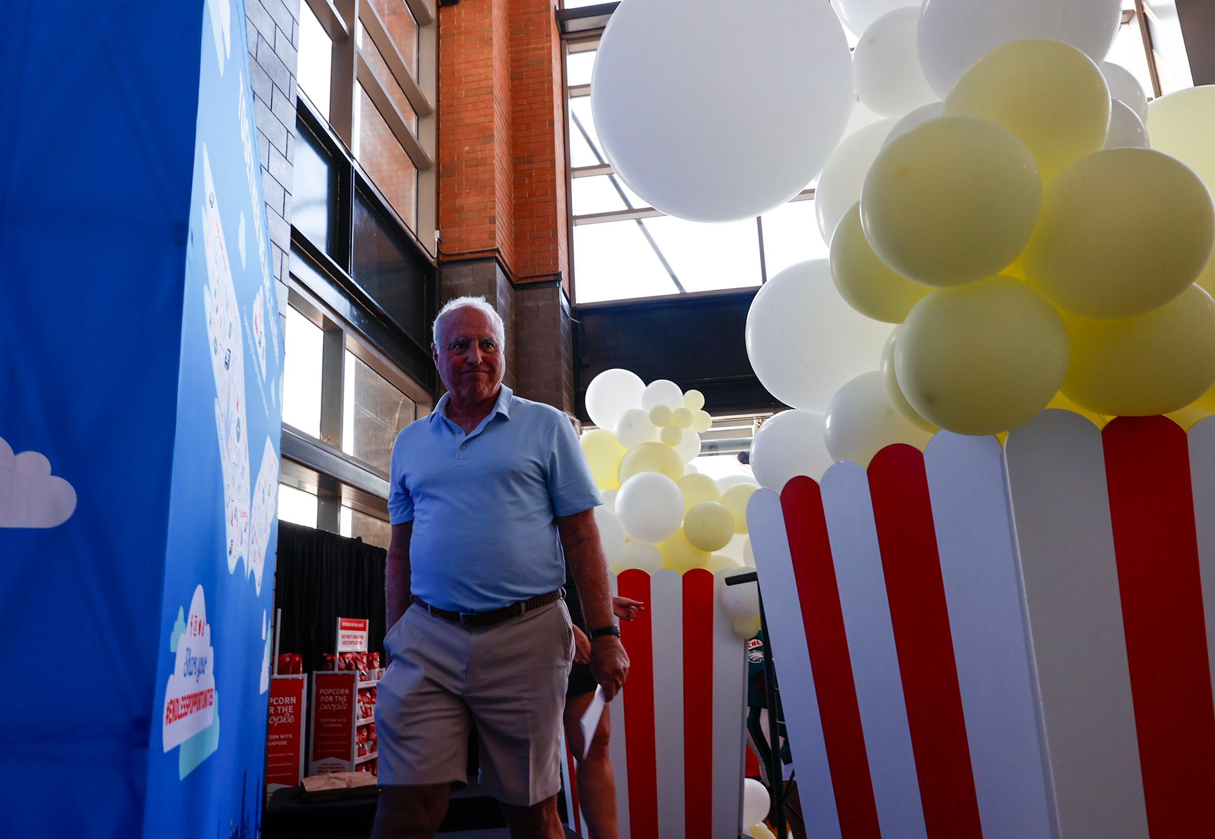 Eagles introduce new popcorn stand that will employ adults with autism and  disabilities