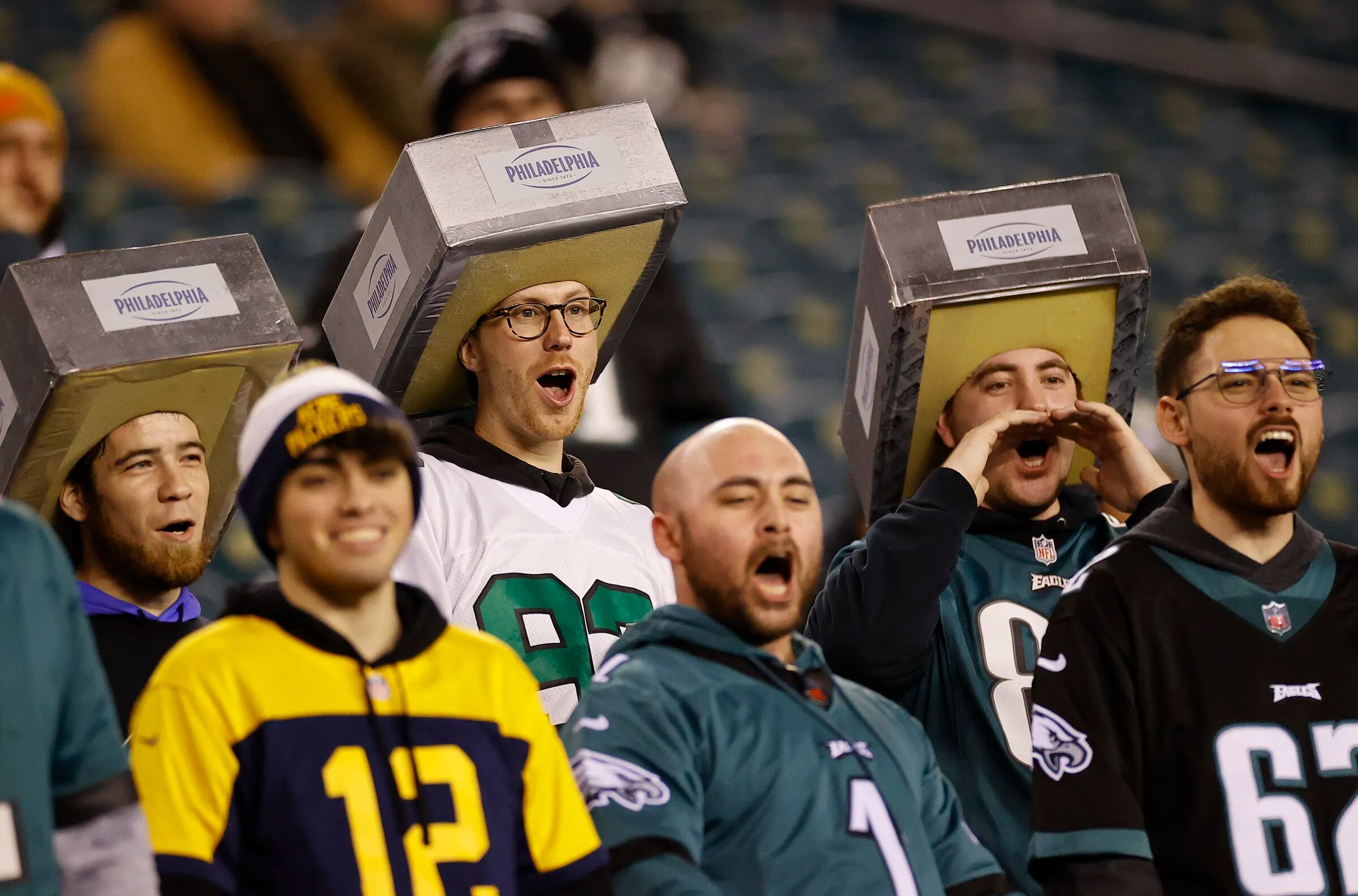 Photos from the Eagles' Sunday night victory over the Packers