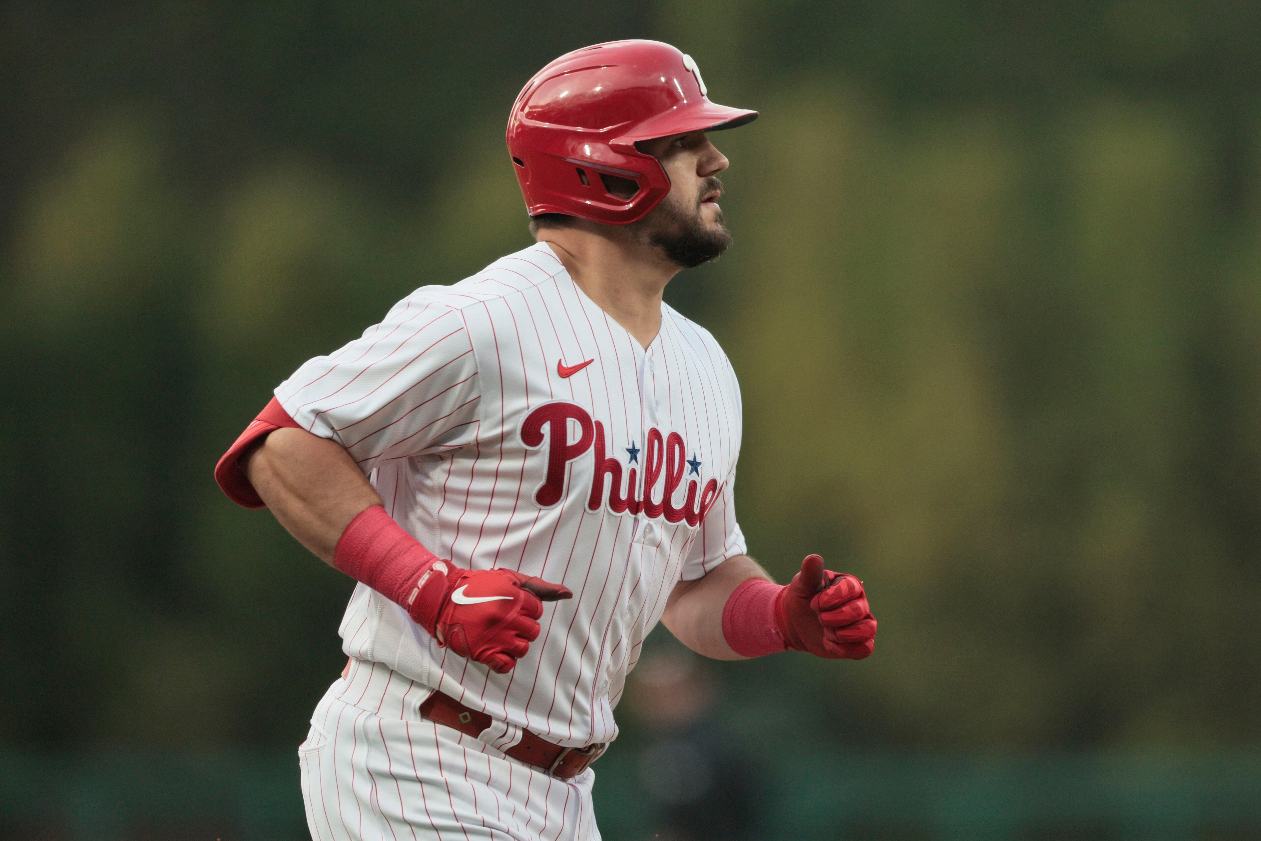 Schwarber's leadoff homer backs Walker, Phils top Tigers