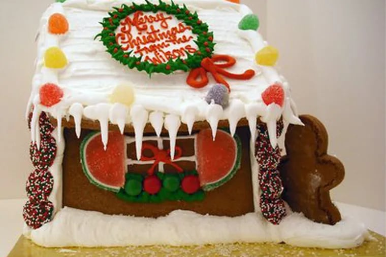 For years, local bakery owner Karen Rohde has been donating hand-crafted gingerbread houses to area charities. Now, you can buy Rohde's creations either pre-decorated or ready for decorating with the kids in your home.