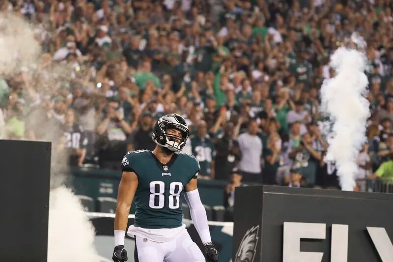 Official Angry Runs Eagles Dallas Goedert Philadelphia Eagles