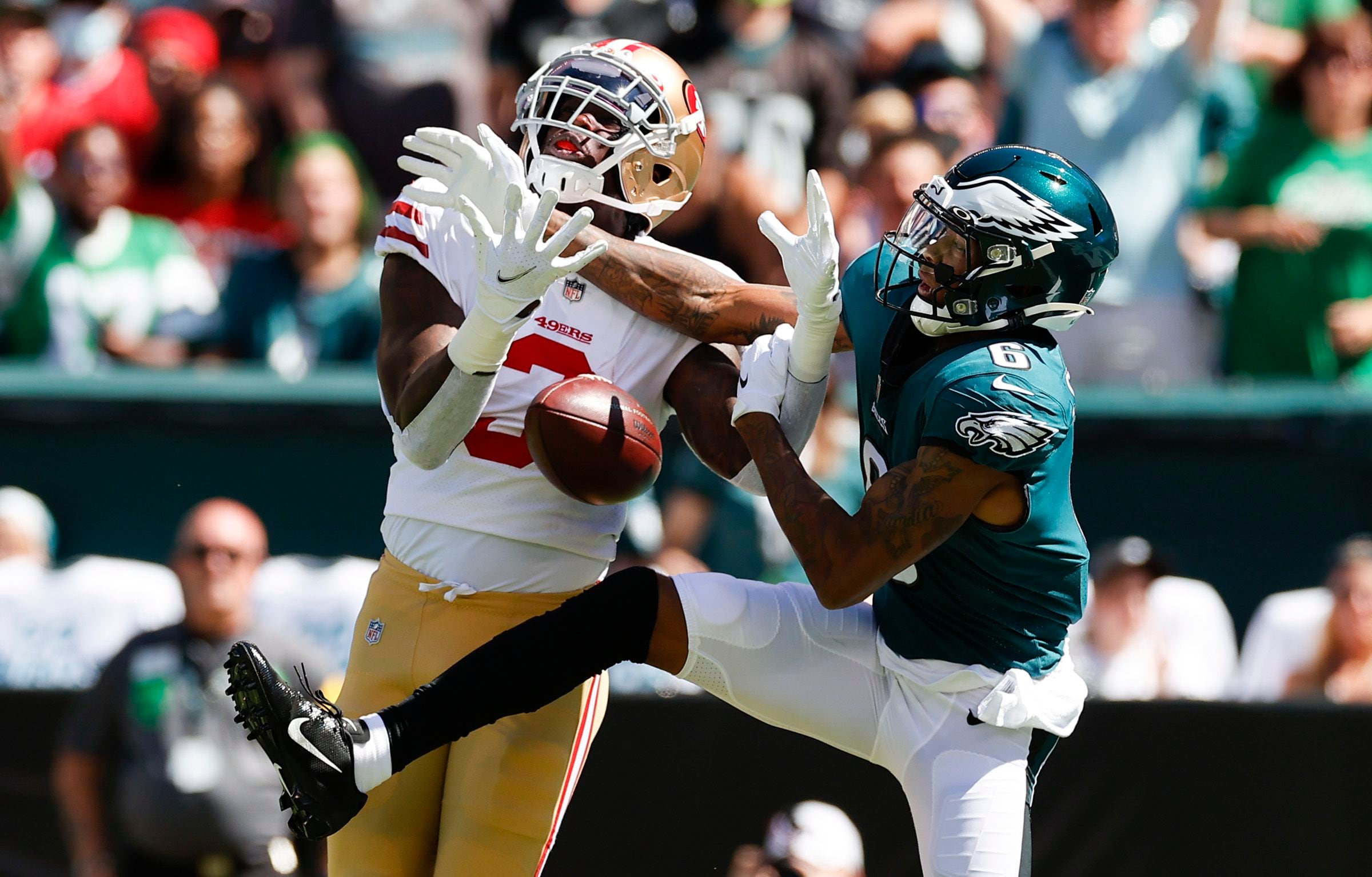 Philadelphia Eagles lose to San Francisco 49ers 17-11 in Week 2, also lose  Brandon Graham to injury