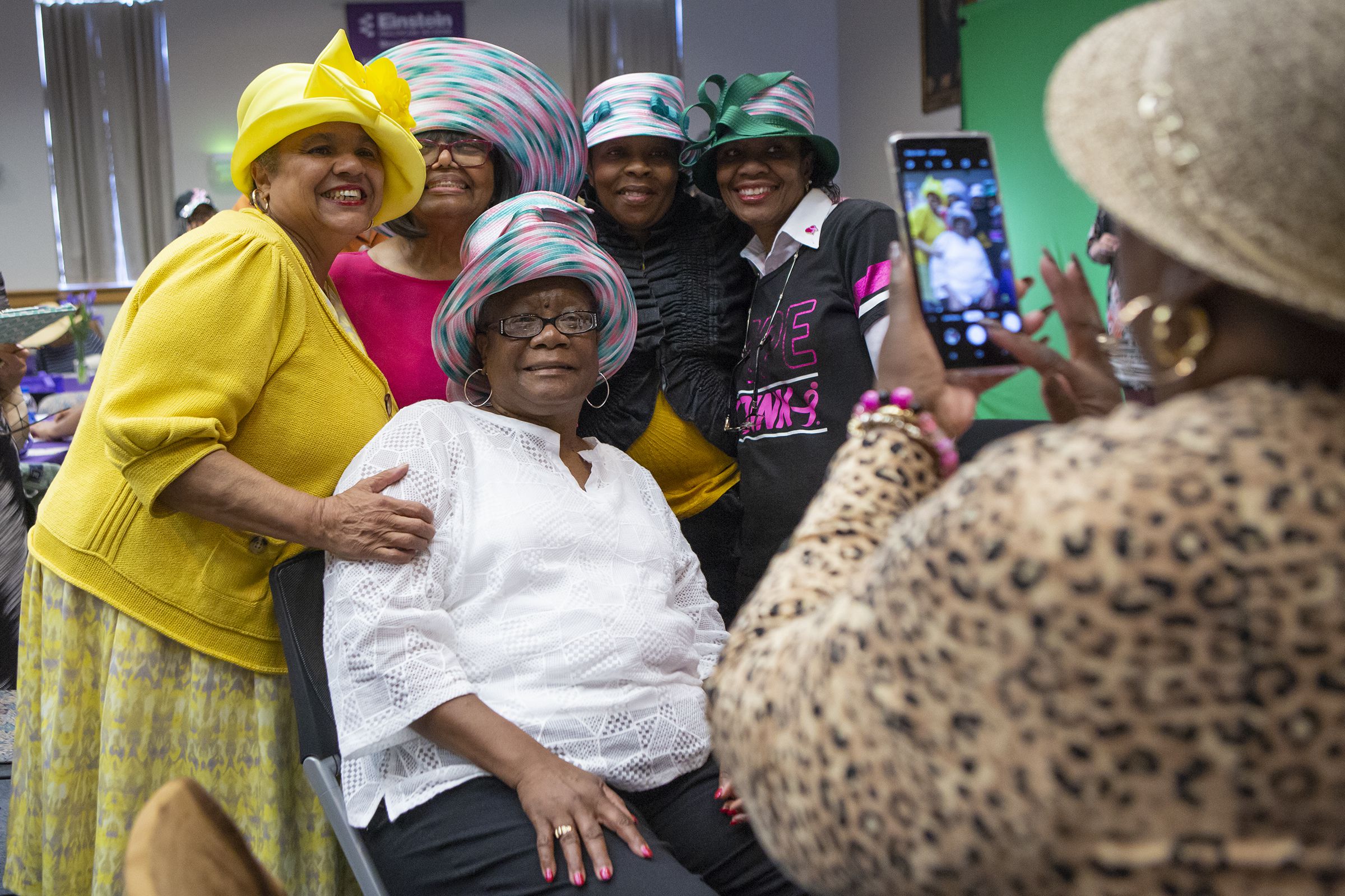 She beat cancer twice and a hat factory. her Now, survivors saved hat to she\'s tipping Philly historic