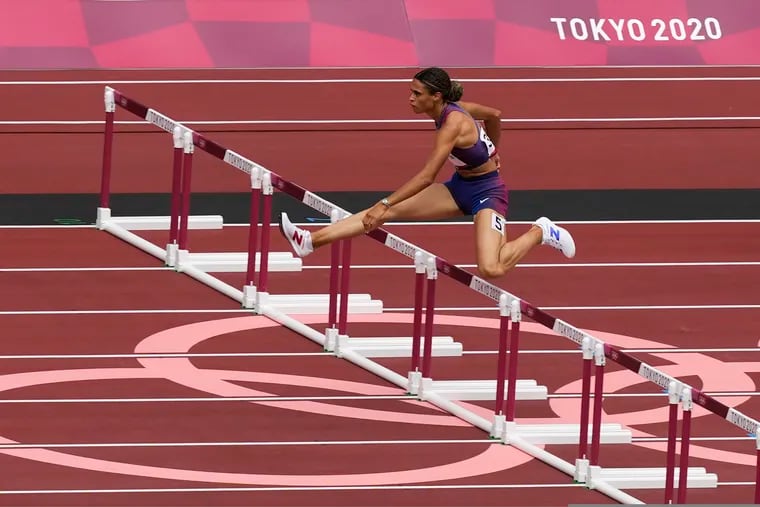 Sydney McLaughlin is one of the United States' big names in the women's 400-meter hurdles competition.