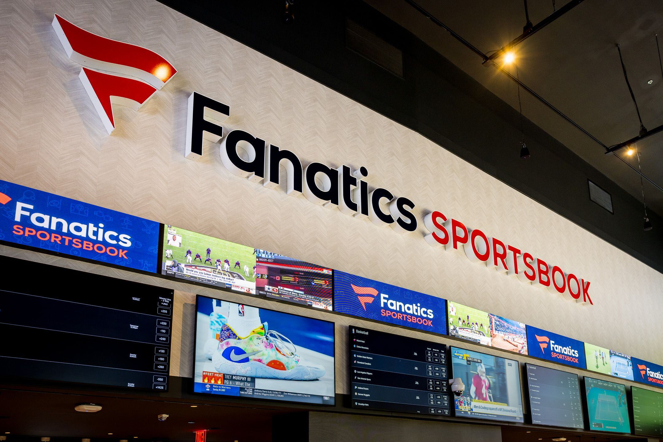 Fanatics Sportsbook inside Washington Commanders' FedEx Field offers  alternate fan experience