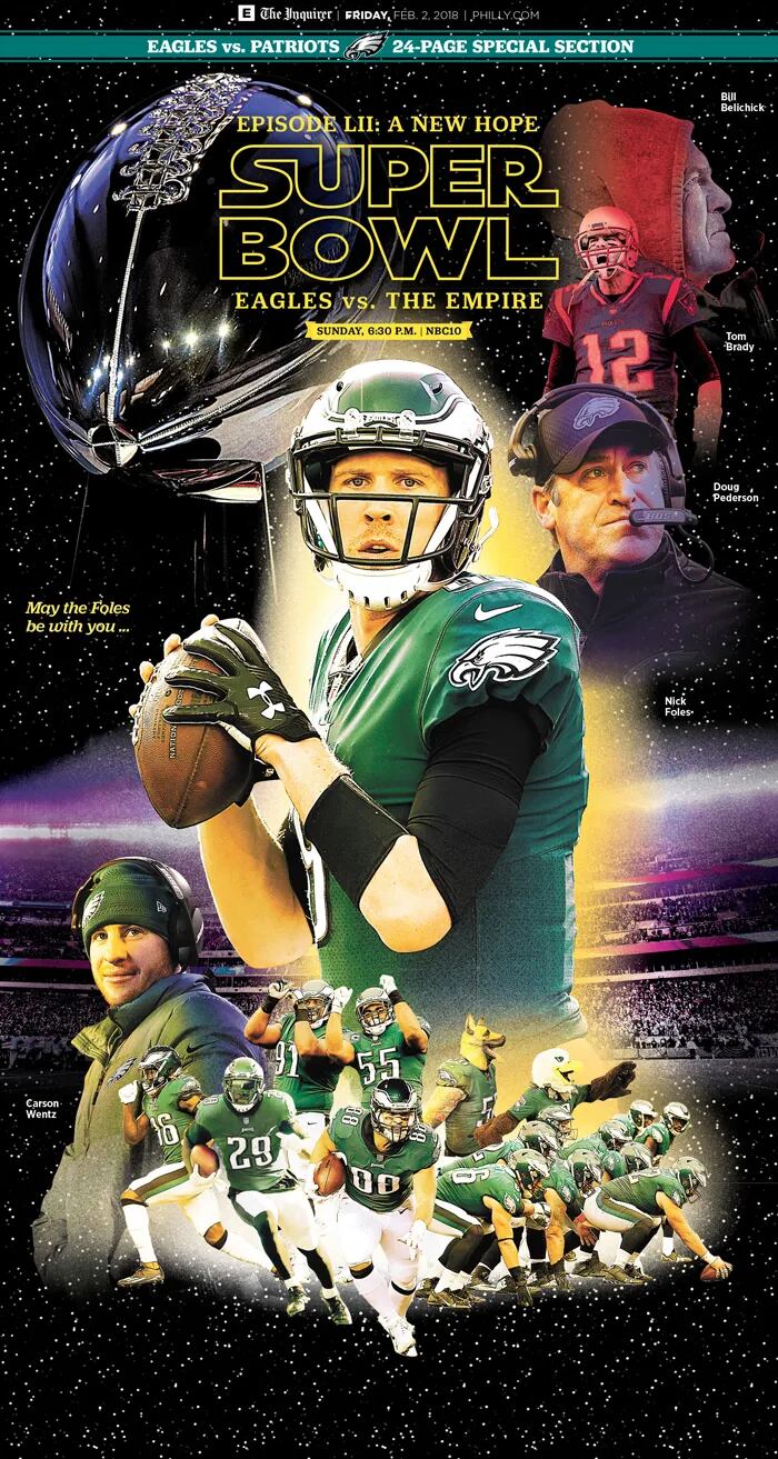 Eagles-Patriots Super Bowl 2018: Get our Star Wars-themed special
