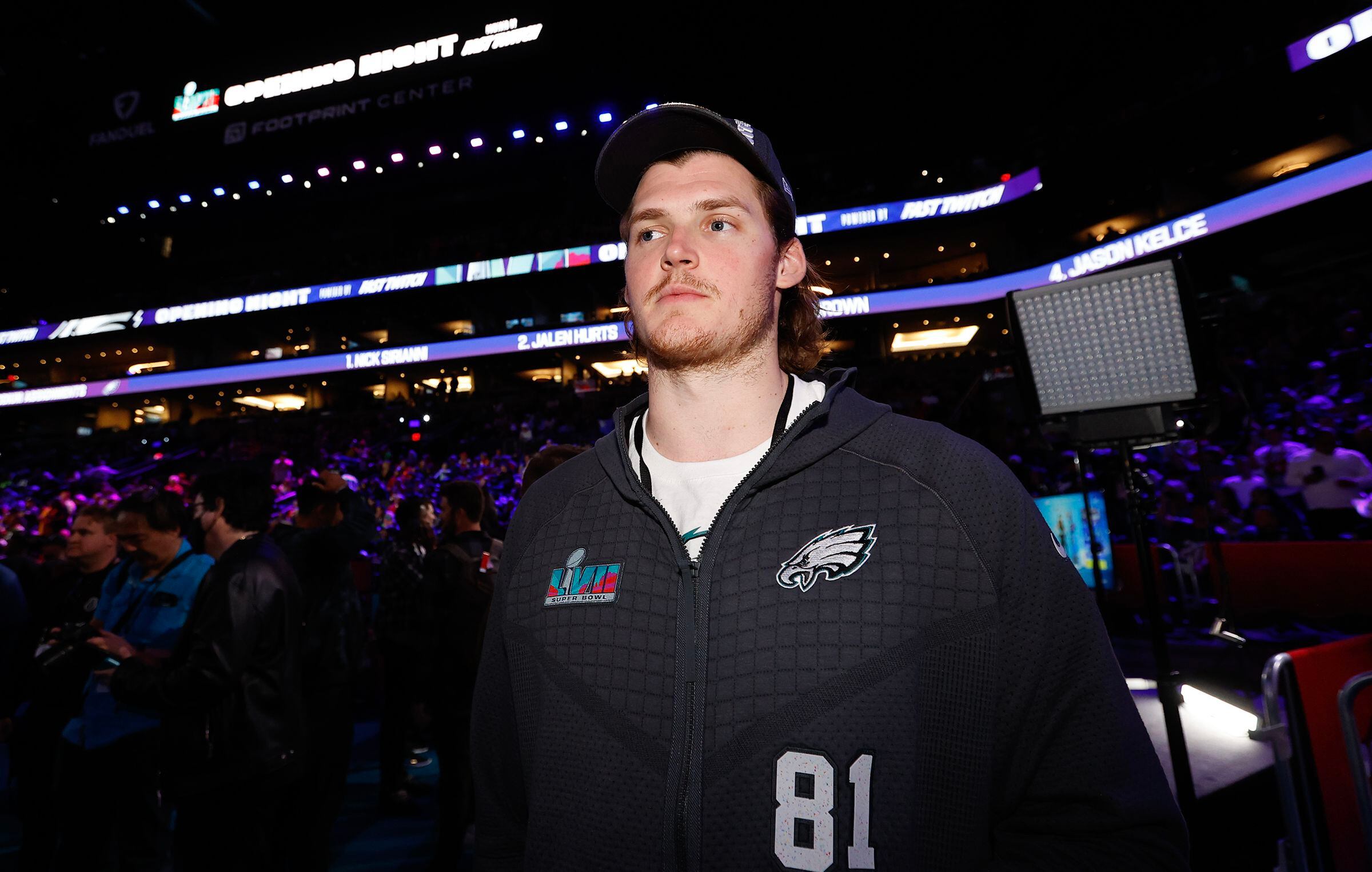 Eagles player goes to Super Bowl in Arizona, where he trained to be EMT