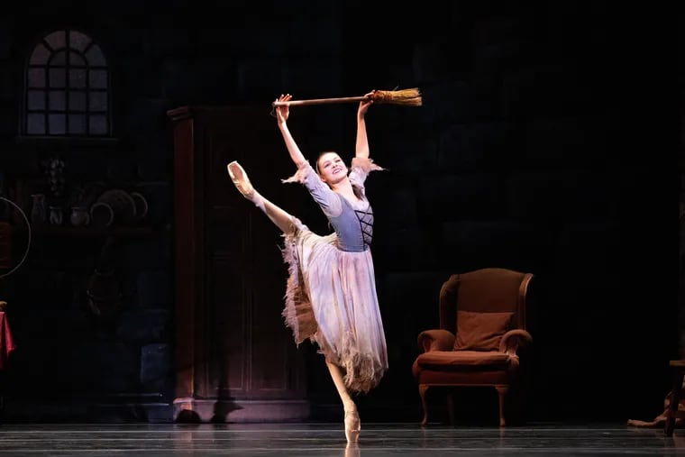 Sydney Dolan is the title character in Philadelphia Ballet's "Cinderella."