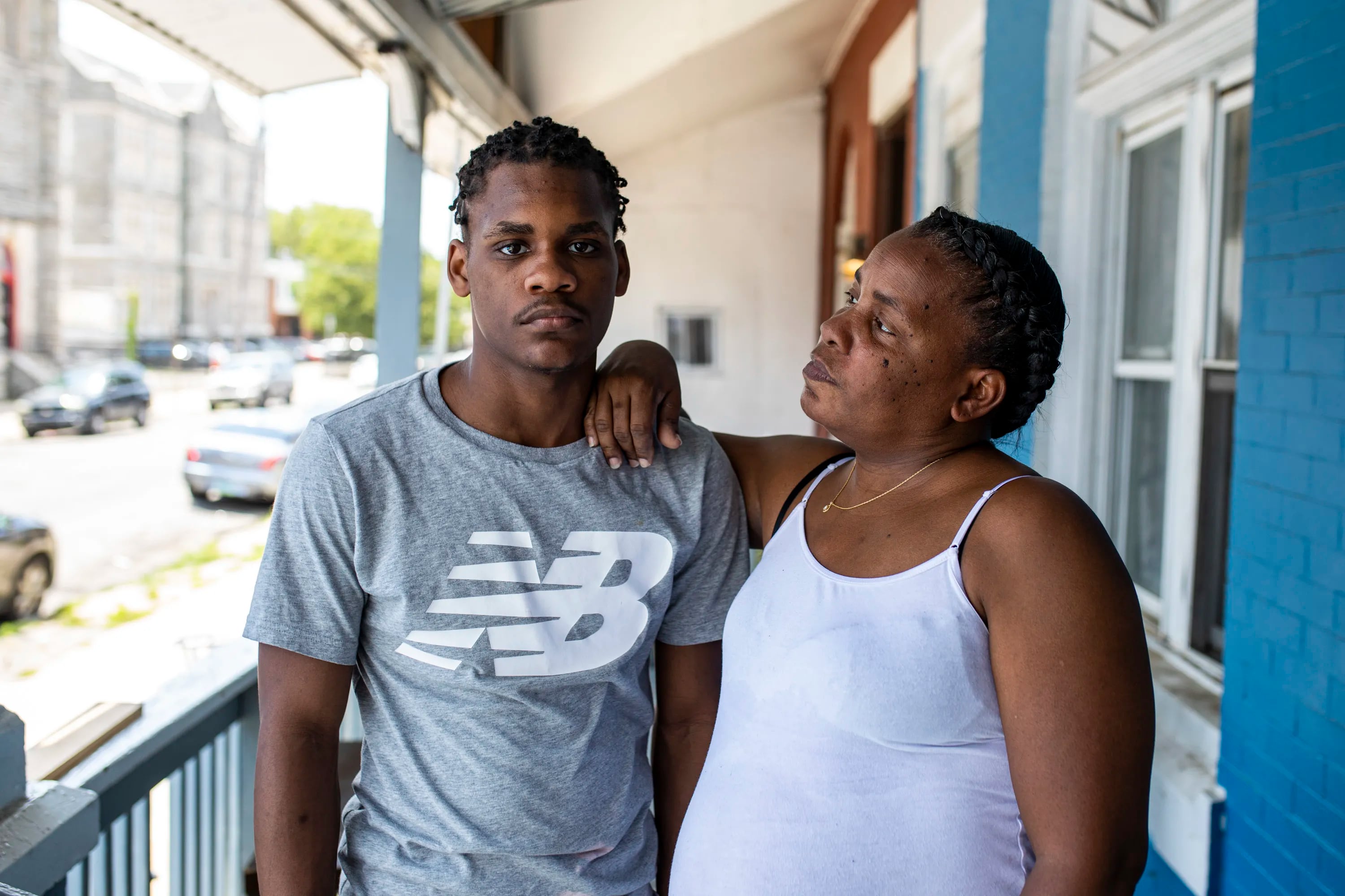 Daquan Carter, 17, and his mom Tanja Carter, 52, of West Philadelphia say staff failed to protect him from constant bullying, including physical assaults and the daily theft of his food, at the Juvenile Justice Services Center.