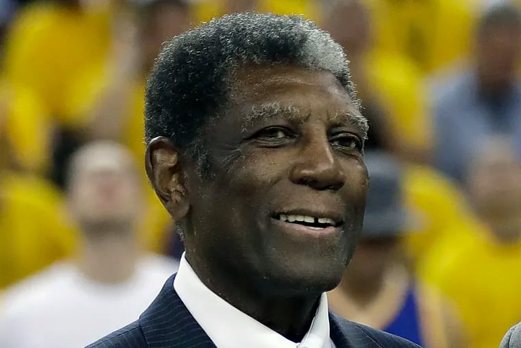 Former Golden State Warriors head coach Al Attles during the NBA Finals between the Warriors and the Cleveland Cavaliers on June 4, 2017.