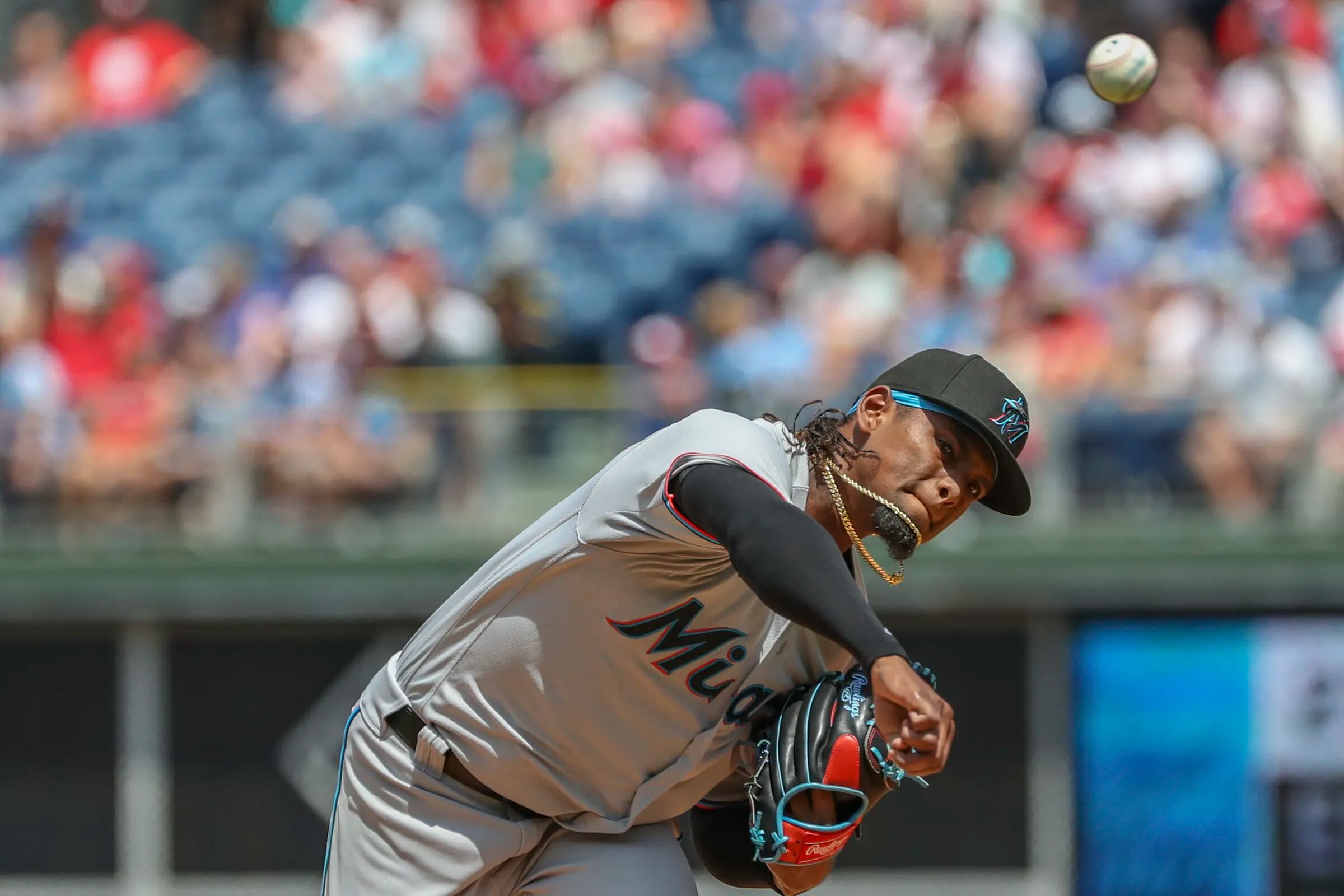 Photos of the Phillies' 3-0 loss to the Marlins