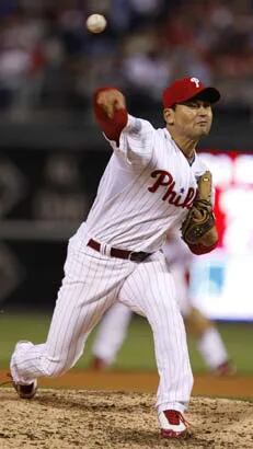 Chan Ho Park 2009 Philadelphia Phillies World Series Home & Road  Men's Jersey